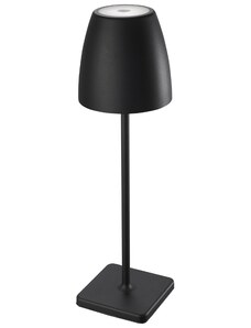Černá kovová zahradní stolní LED lampa Nova Luce Colt