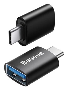 Adaptér Baseus USB typ C na USB A 3.2 Gen 1 Černá