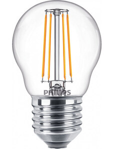 Philips ND4-40W-E27-P45 LED žárovka Philips FILAMENT E27 4,3W lustr