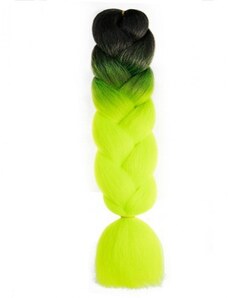 Syntetické Ombre Vlasy pro Copánky, 100g, Délka 120 cm