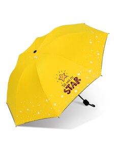 Klasický Deštník Sova, Barevný Potisk, Vinylová Tkanina, Průměr 98 cm