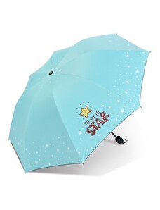 Klasický Deštník Sova, Barevný Potisk, Vinylová Tkanina, Průměr 96 cm