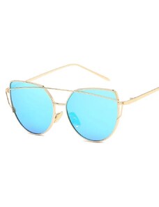 Sluneční brýle GLAM ROCK FASHION, modré, UV 400 kat. 3, celková šířka 143 mm