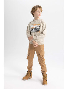 DEFACTO Boy Cargo Pocket Trousers