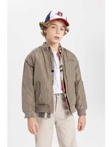 DEFACTO Boy Bomber Collar Water Repellent Puffer Jacket