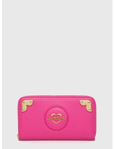 Peněženka Love Moschino růžová barva, JC5615PP1ILR0615