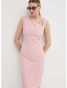 Šaty Liu Jo růžová barva, mini