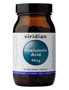 Viridian Hyaluronic Acid (Hyaluronan), 90 kapslí