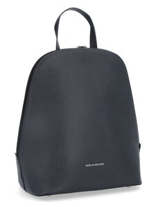 Elegantní batůžek v koženém zpracování Famito NB0033 Č černá