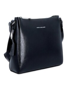Elegantní kožená kabelka Famito NB 0079 C černá