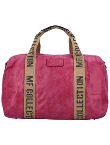 Dámská cestovní taška fialovo růžová - MaxFly Lora růžová