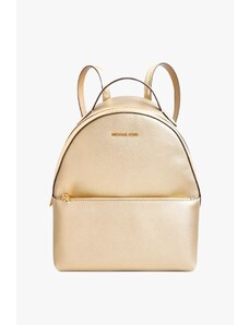 Michael Kors SHEILA MD backpack vegan leather zlatý dámský batoh