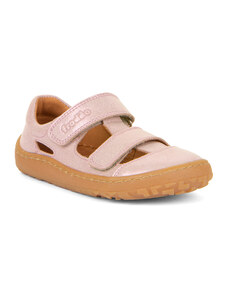 Barefoot sandále FRODDO G3150266 PINK SHINE - růžové