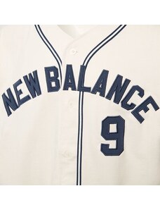 New Balance Tričko Baseball Tee Tape Trim Muži Oblečení Trička MT41512LIN