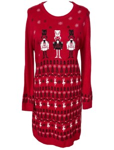 Červené vánoční šaty Esmara