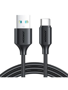 JoyRoom kabel USB A na USB C 0.25m Černá