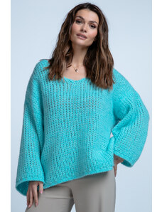Fimfi Woman's Sweater I1002 Sky