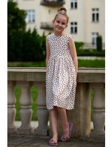 LOVEMADE Dívčí šaty Berries s výstřihem na zádech Vzory
