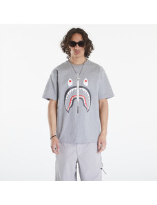 Pánské tričko A BATHING APE Shark Tee Gray