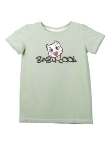 Babu Chlapecké zelené tričko s krátkým rukávem