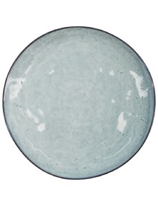 House Doctor Modrošedý kameninový talíř Rustic 27,5 cm