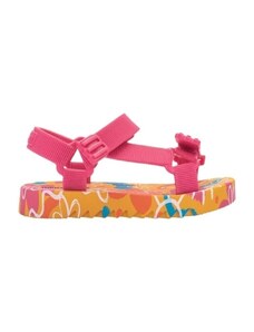 Melissa Sandály Dětské MINI Playtime Baby Sandals - Yellow/Pink >