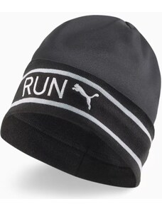 Zimní čepice Puma Unisex Classic Running Cuff Beanie Black