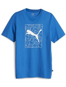 Pánské triko PUMA Graphic Cat Tee Blue