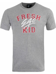 Triko Fresh Eko Kid Varsity Logo T-Shirt Grey