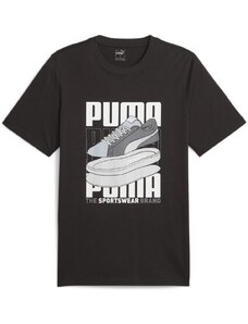 Pánské triko PUMA Graphic Sneaker Black