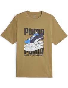 Pánské triko PUMA Graphic Sneaker Beige