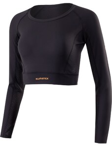 Dámský crop top KLIMATEX Mera Black