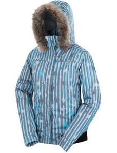 Dámská zimní bunda Loap Lauris modro-šedá