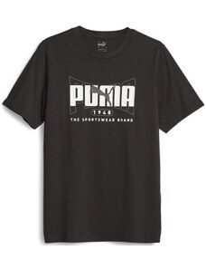 Pánské triko PUMA Graphics Execution Black