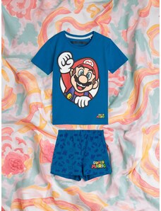 Sinsay - Pyžamová souprava Super Mario - modrá