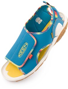 Dětské sandály Keen Jr Knotch River OT Tie Dye-Vivid Blue