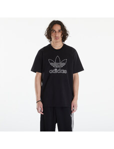 adidas Originals Pánské tričko adidas Adicolor Outline Trefoil Tee Black