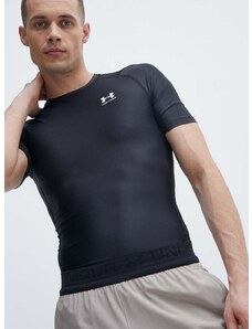 Tréninkové tričko Under Armour HG Iso-Chill Compression černá barva