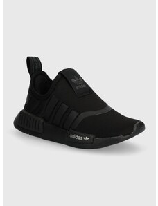 Dětské sneakers boty adidas Originals NMD 360 černá barva