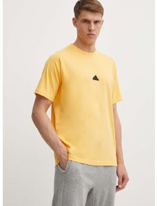 Tričko adidas Z.N.E žlutá barva, s aplikací, IR5238
