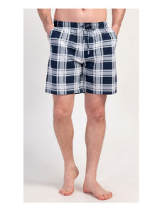 Gazzaz Pánské pyžamové šortky Edvard, barva tmavě modrá, 70% bavlna 30% polyester