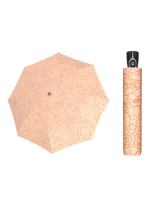 Doppler Magic Fiber Giardino soft orange dámský plně automatický deštník