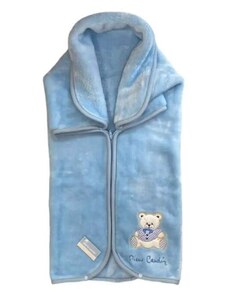 PIERRE CARDIN Španělská deka medvídek - pytel modrá