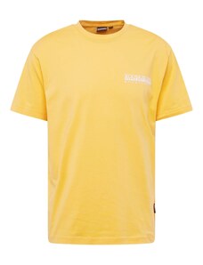 NAPAPIJRI Tričko 'FABER' žlutá / zelená / bílá