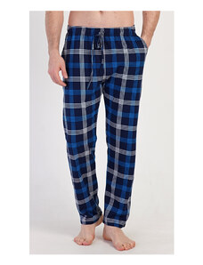 Gazzaz Pánské pyžamové kalhoty Patrik, barva modrá, 100% bavlna