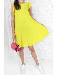 Christina Žluté letní šaty 2306YE
