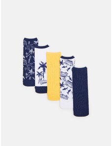 Sinsay - Sada 5 párů ponožek - vícebarevná