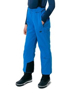 Chlapecké lyžařské kalhoty 4F JUNIOR-BOYS SKI TROUSERS JSPMN001-33S-BLUE Velikost 152