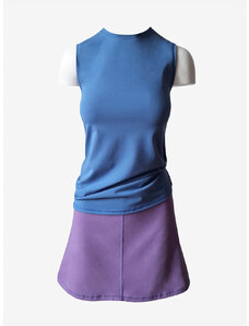 BHiStyle Stylová sukně JASMINE lilac dahlia