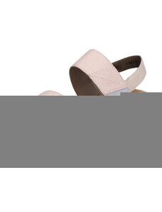 RIEKER dámské kožené sandály V4475-31 růžové